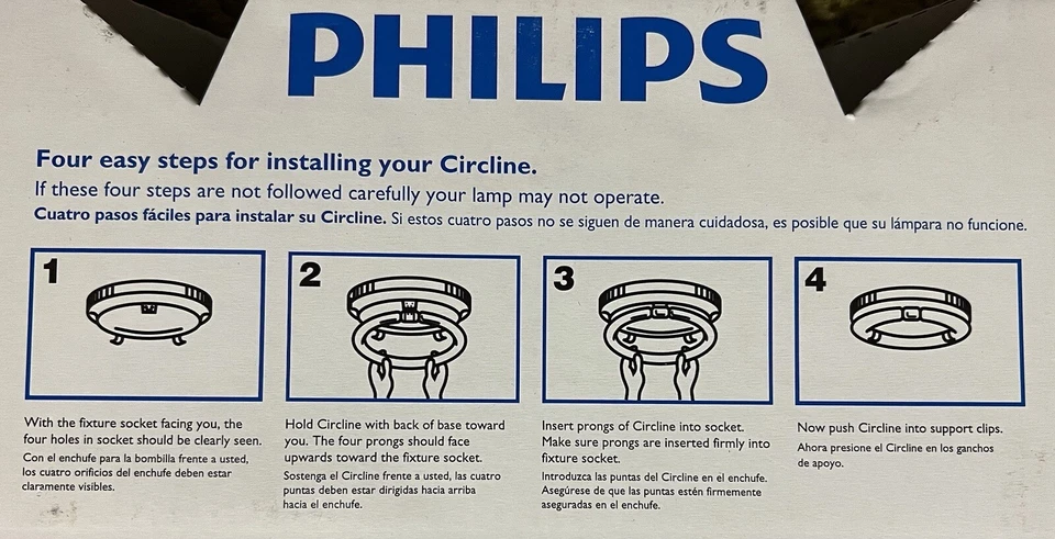 PHILLIPS DAYLIGHT DELUXE 8” CIRCLINE 818928 22 Watts T9 1-1/8” 12,000 Hours 910L - Image 4 of 4