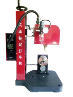 Pneumatic Rotary Dot Peen Marking Machine for Circle & Flat Surface Marking