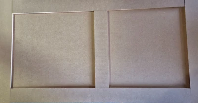 GATEDIY Shaker style headboard MDF kit to make your own bed head board Inc adhesive