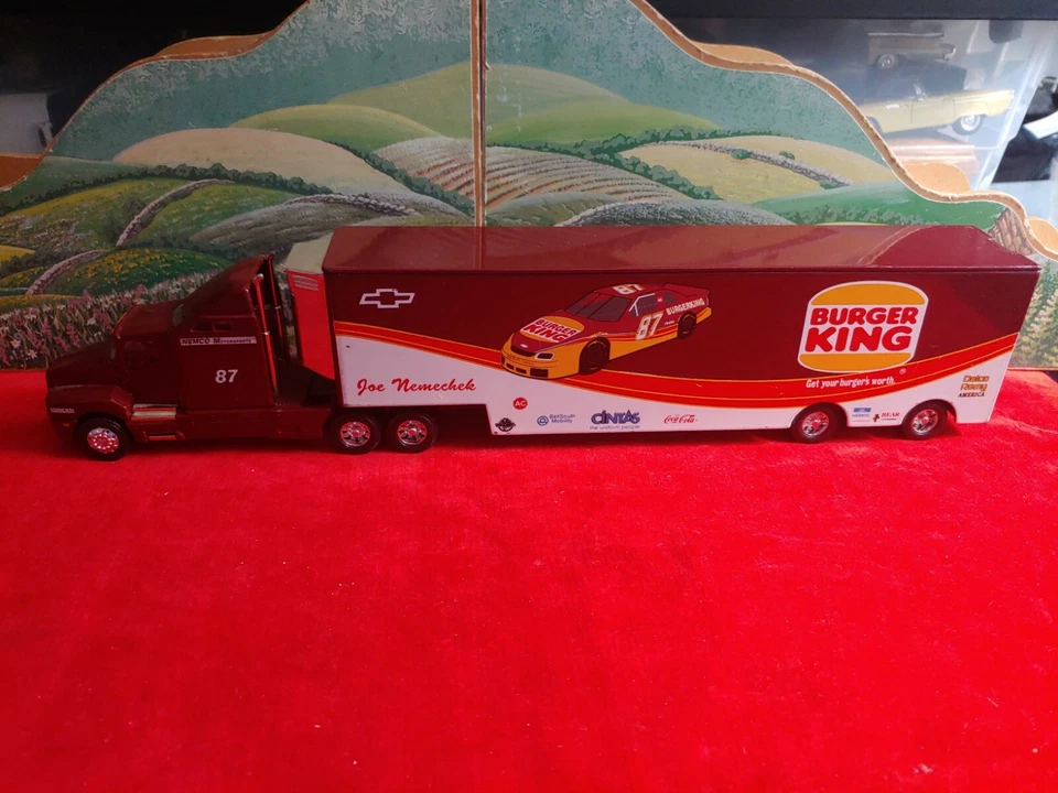 Fuera de impresión Gmp/Peachstate 1/64 Joe Nemechek Burger King Transporter Foto 2 de 4
