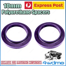 Pair fits Toyota Landcruiser 200 Series Rear 10mm Coil Spring Poly Spacers