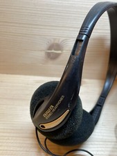 Aiwa HP-A272 Headphones 3.5mm Corded Adjustable Vintage Black