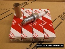 Lexus IS200T NX200T RC200T GS200T (2016-2018) OEM Genuine SPARK PLUG SET (Qty 4)