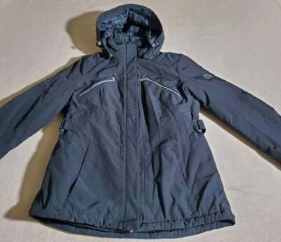 XBLK by Zeroxposur Women's 3-in-1 Hooded Jacket Black M, Warm Insulated,  Coat