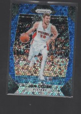 JON LEUER 2017-18 PANINI PRIZM FAST BREAK BLUE PRIZMS CARD #178  /175