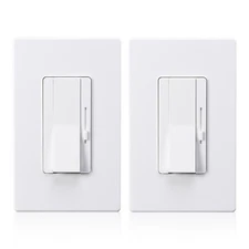 2-Pack Dimmer Switch for Led Lights, 0-10V Dimmable LED Panel Lights