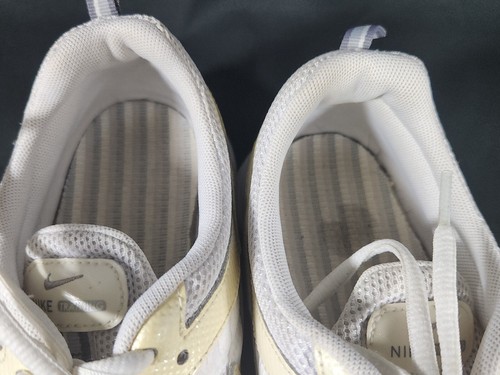 NIKE REAX OG White Zebra/Pearl Running Training Sneakers Shoes Women’s Size 11 - Picture 8 of 12