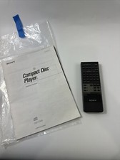 Sony RM-D506 CD Player Changer Remote Control CDP-C50 CDP-C505 CDP-C661 W/Manual