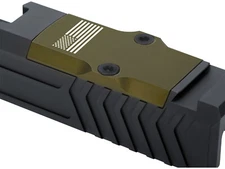 NDZ Glock 17 19 23 26 34 Gen 1-5 RMR Slide Cover Plate Aluminum Engraved ODG