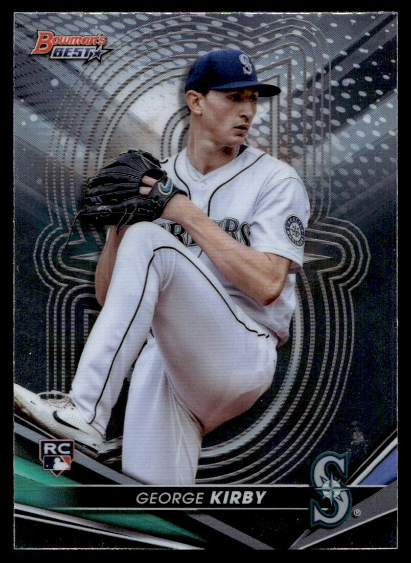 2022 Bowman's Best George Kirby Rookie G112 Seattle Mariners #69