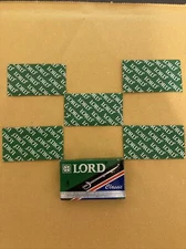 5 Double Edge Razor Blades, Lord Classic Super Stainless