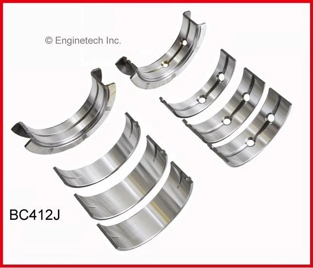 Conjunto de rolamentos principais e de haste para 1993-2005 Chevrolet Camaro Firebird 207 3.4L V6 - Imagem 3 de 4