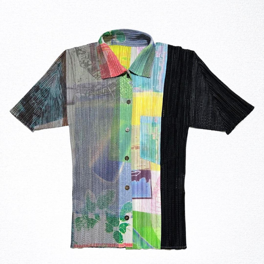 PLEATS PLEASE ISSEY MIYAKE short sleeve Shirts Tops 4 Used | eBay