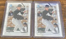 Blake Rutherford 2020 Bowman Prospects Chrome #BCP-13 Chicago White Sox Lot (2)