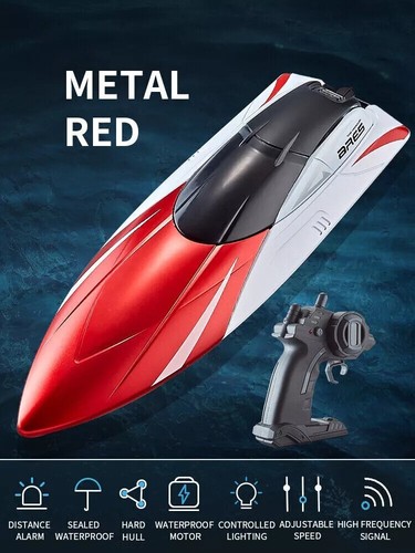 Kids Outdoor Racing Ship Toy Gift RC Boat Remote Control Speed Boat Collection - Picture 3 of 244