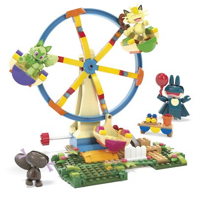 NEW Mega Pokémon Building Toys Set Ferris Wheel Fun with 393 Pi | eBay