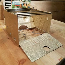 Folding Sterno Camp Stove Vintage Single Burner - Swanky Barn