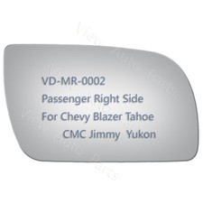 Mirror Glassadhesive For Chevy Tahoe Blazer Gmc Yukon Jimmy Truck Right Side Rh