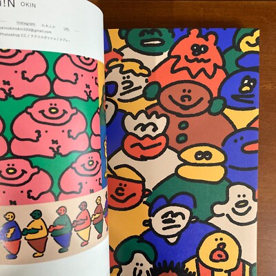 Illustration 2023 Art Book Oto MANNENMOFUKU Biss Peach Momoko
