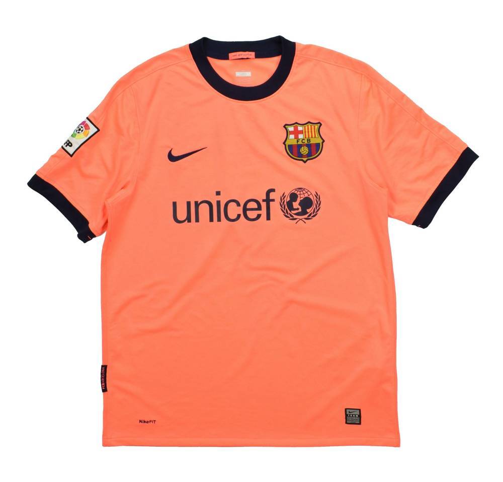 Nike 2009-10 FC BARCELONA SHIRT TRIKOT M | eBay