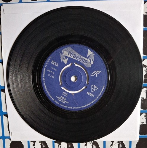 Cream Eric Clapton Jack Bruce I Feel Free 1966 UK 45 7" Vinyl Mono N.S.U. - Picture 8 of 12