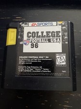 College Football USA 96 - Sega Genesis - Cleaned & Tested- MYO LOT; WILL COMBINE