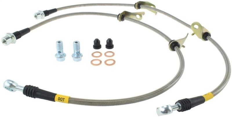 StopTech For 11-17 Lexus CT200h Stainless Steel Front Brake Lines - Image 2 of 4