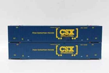 Jacksonville Terminal ~ Intermodal ~ CSX ~ 53' Cube Containers 537091