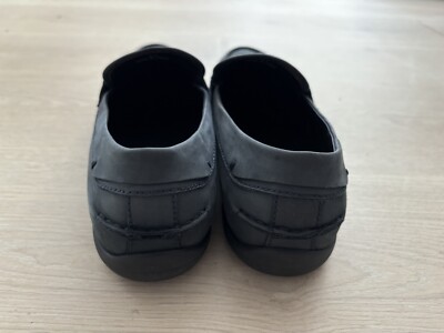BROOKS BROTHERS 1818 Navy Suede Penny Loafers Rubber Vibram  display picture 3