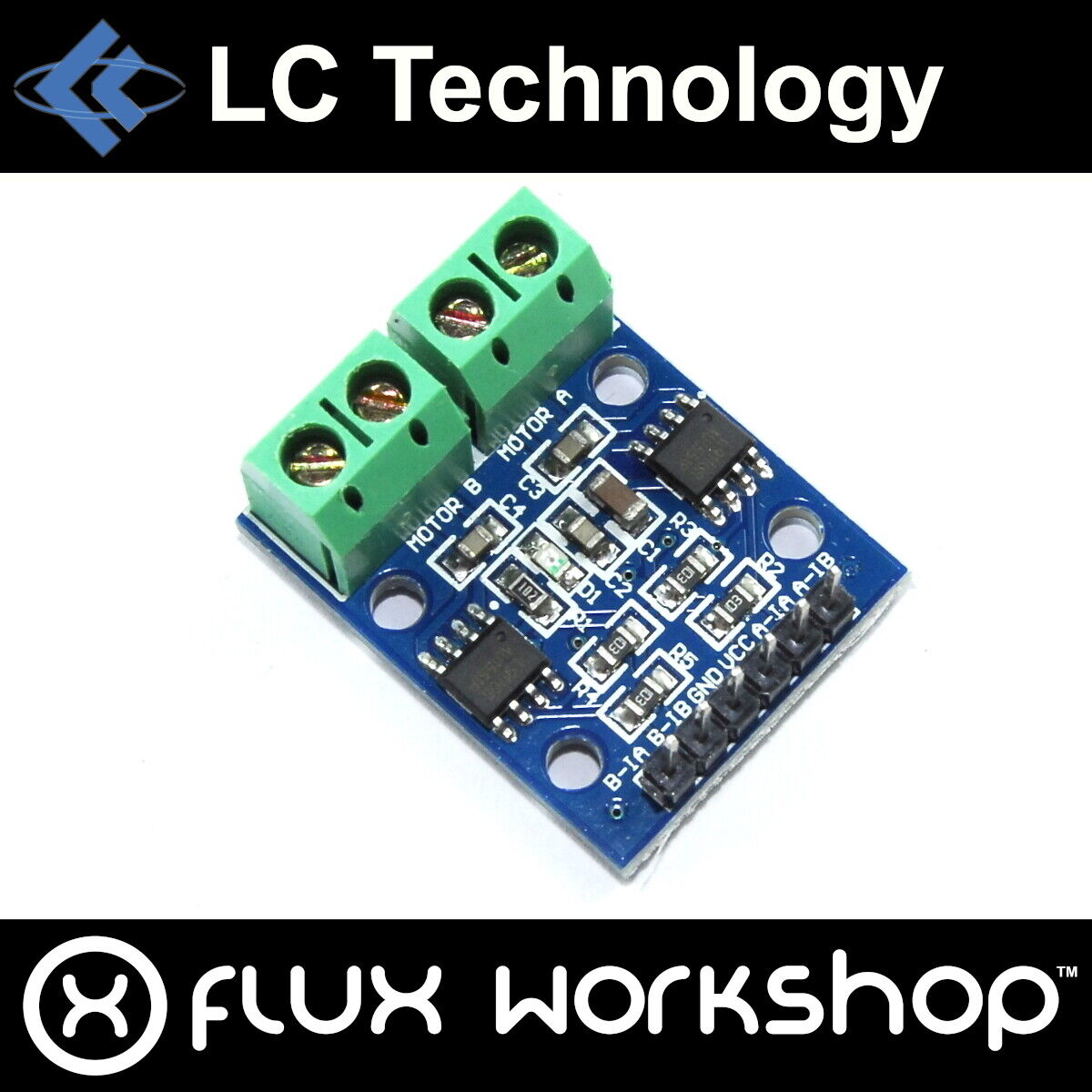 3pcs LC Technology L9110 Motor Driver Module DC Arduino Pi Stepper Flux  Workshop