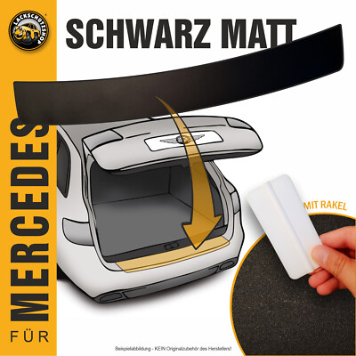Paint protection film for MB CLA shooting brake 2 x118   load sill guard matte black