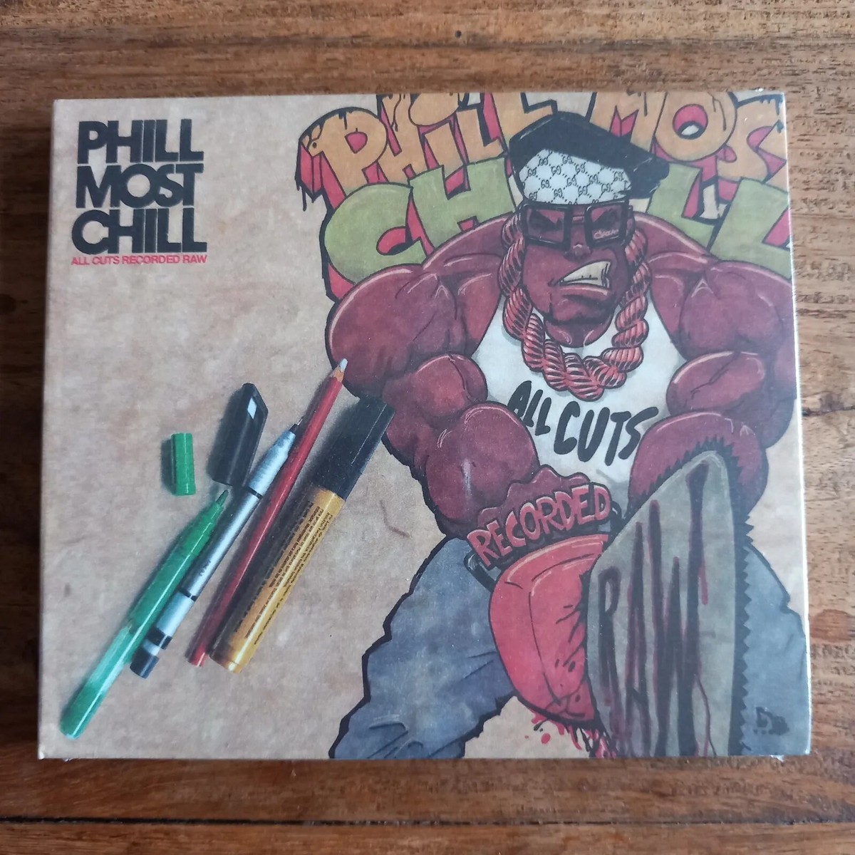 PHILL MOST CHILL All Cuts Recorded Raw CD SEALED Random Rap DWG 