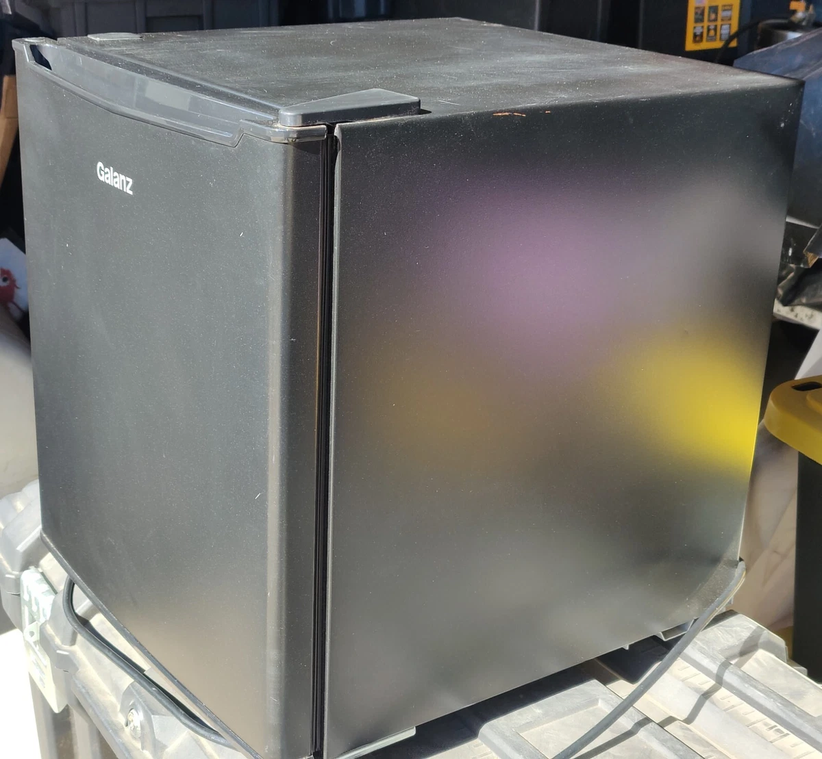 Galanz GL17BK 1.7 Cu ft Single Door MiniFridge Black, Small Fridge