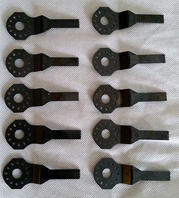 10 Bosch OSC38 3/8'' x 1-1/4'' Plunge Cut Blades wood floors dowels trim NEW