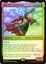 MTG FOIL Zur the Enchanter  - Dominaria Remastered #206
