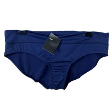 New Nike Navy Sports Athletic Bikini Bottom XL