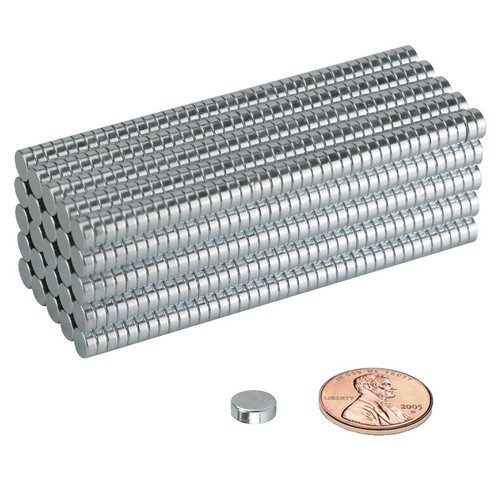 Rare Earth Neodymium Magnets 1/4 In X 1/16 In Discs - Foto 8