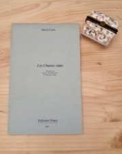 Hervé Carn - Les chaises vides (précédé de Lettre Verticale XII de Bernard Noël)