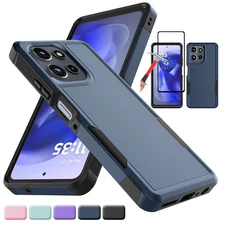 For Moto G Stylus G Power G 5G 2025 Shockproof Hybrid Case Cover+Screen Glass