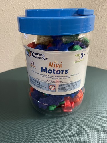 Learning Resources Mini Motors Counting and Sorting Fun Set, Early Math ...