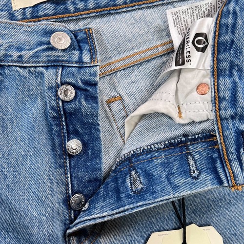 Levi's Wedgie Jeans Womens Size 30x28 Blue High Rise Tapered Leg Premium NEW - Bild 4 von 16