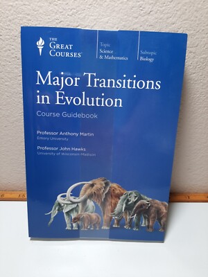 Great Courses DVD Major Transitions in Evolution, Anthony Martin, John Hawks