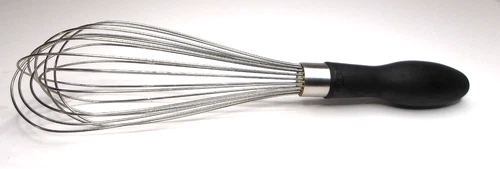 OXO Good Grips Balloon Whisk, Stainless Steel/Silicone, Black, 11 in
