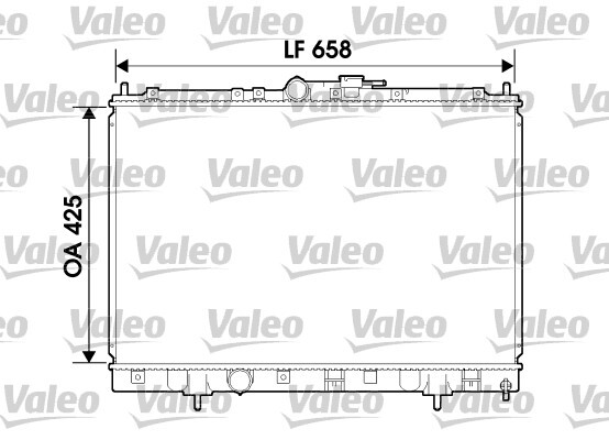 Radiateur refroidissement moteur Valeo 734198 pour rouler serein en vacances