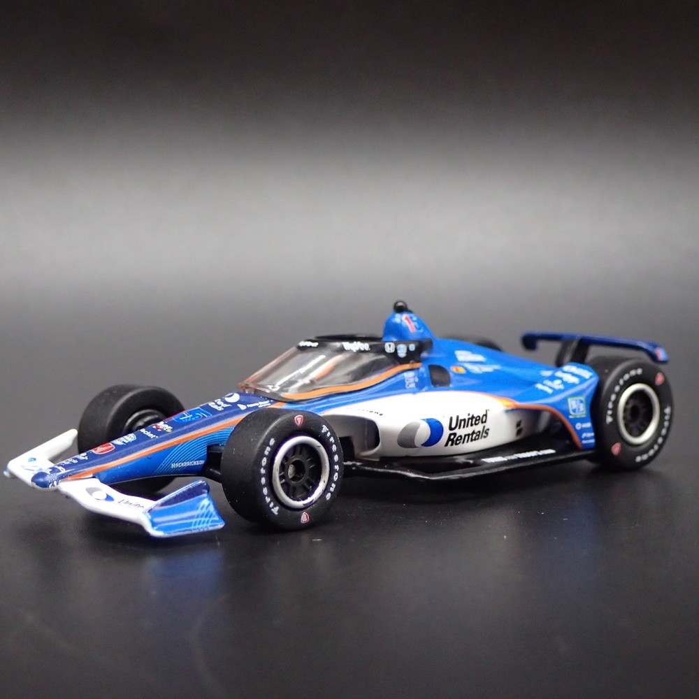 2023 23 INDY RACING HONDA 15 GRAHAM RAHAL UNITED RENTAL 1:64 DIECAST MODEL CAR