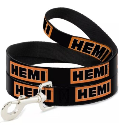 Dog Leash Licensed Hemi 6 Feet Long Buckle Down Licensed Pet Product 1  Thick