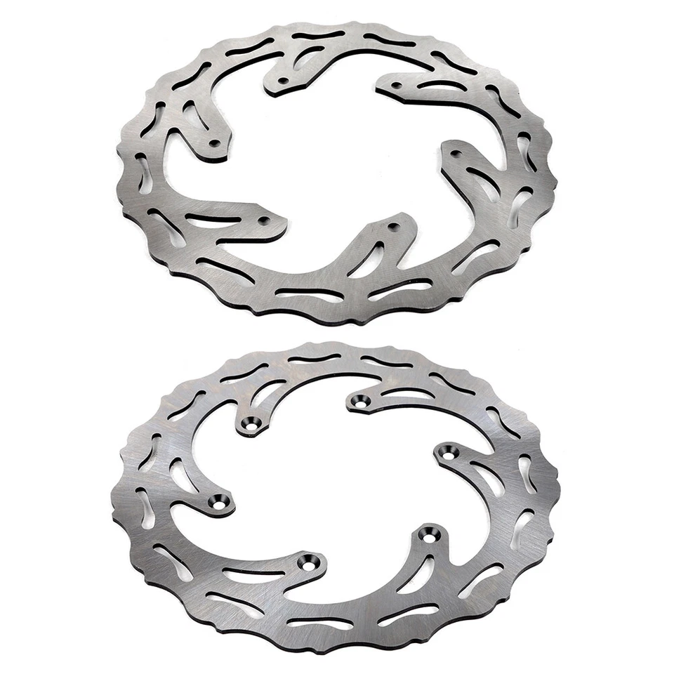 Front & Rear Brake Disc Rotor For Yamaha YZ125 YZ250/X YZ250FX YZ WR 250F 450F - Image 4 of 4