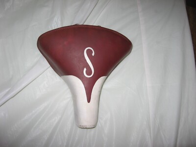 Selle Vélo Vintage – Schwinn Type S – Rouge Mesinger – Occasion – USA