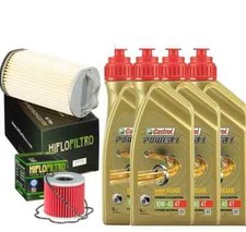 KIT/TAGLIANDO SUZUKI GS/1000 1979 1983 CASTROL/POWER 1 10W40 FILTRO/OLIO/ARIA