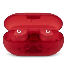 Beats - Solo Buds True Wireless Earbuds - Transparent Red